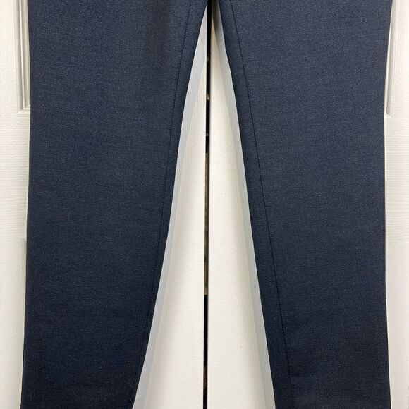 Karl Lagerfeld Dark Navy Twill Cigarette Leg Pants Size 12 - Picture 5 of 12
